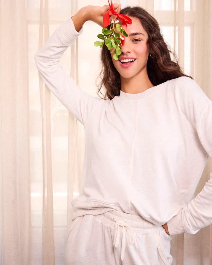 Supersoft Trim Pullover Using LENZING™ECOVERO™ Fibers | Splendid