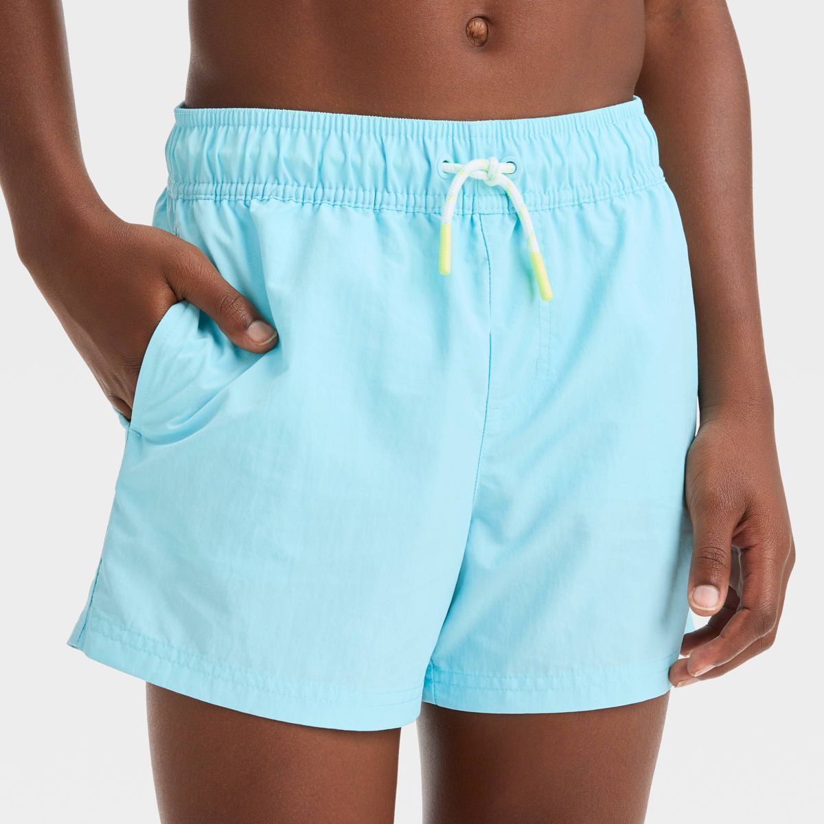 Boys' Solid Swim Shorts - art class™ Blue | Target