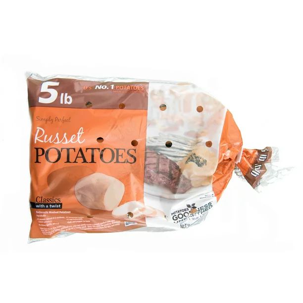 Russet Potatoes, 5 lb Bag - Walmart.com | Walmart (US)