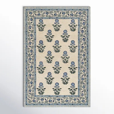 Alice Oriental Hand Tufted Wool Area Rug | Wayfair North America