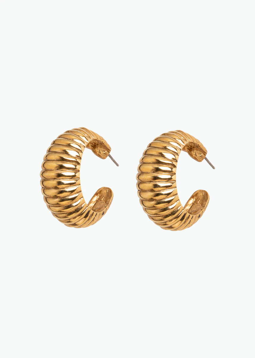 Brexton Hoop Earrings | Jennifer Behr 