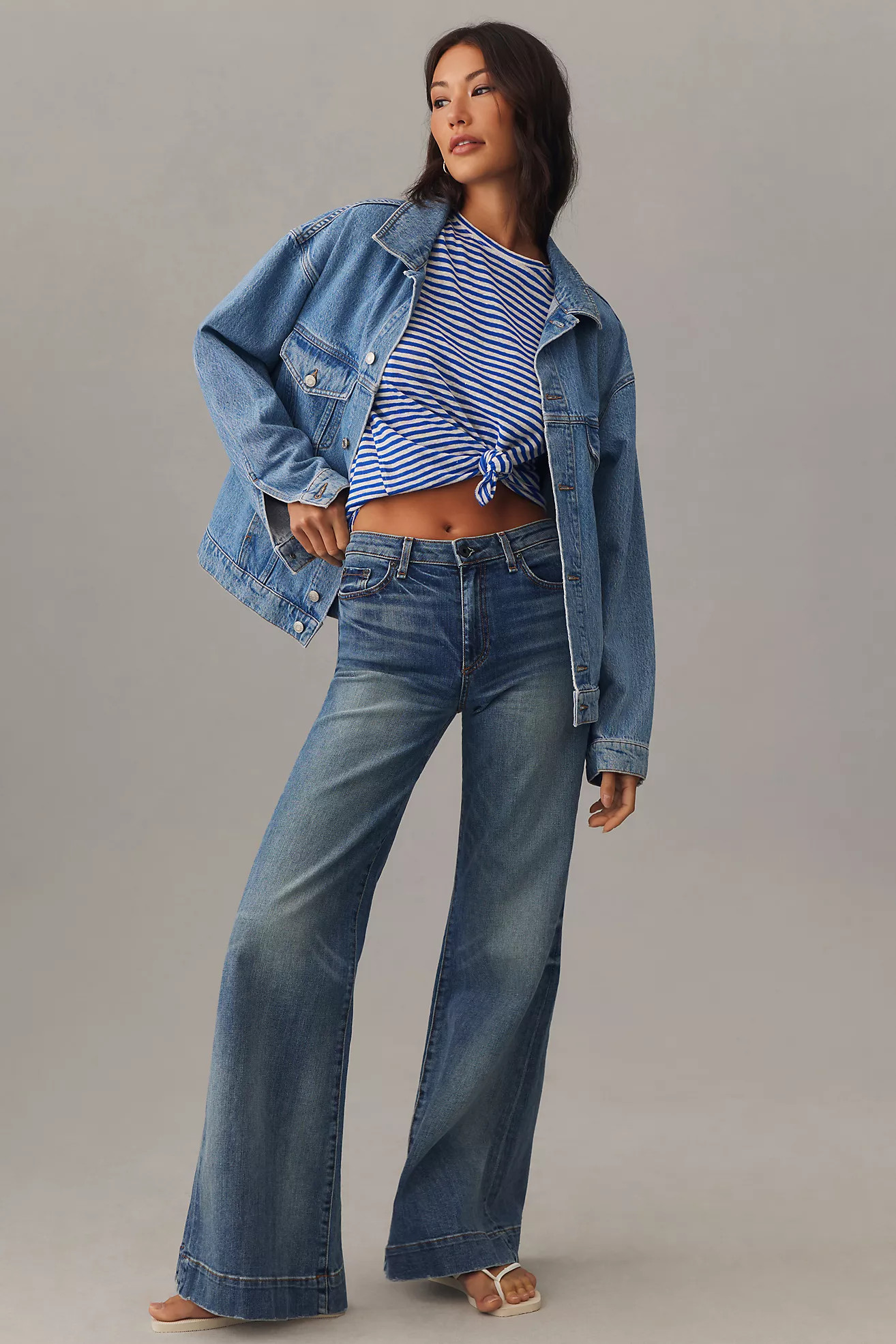 Pilcro Boyfriend Denim Jacket | Anthropologie (US)
