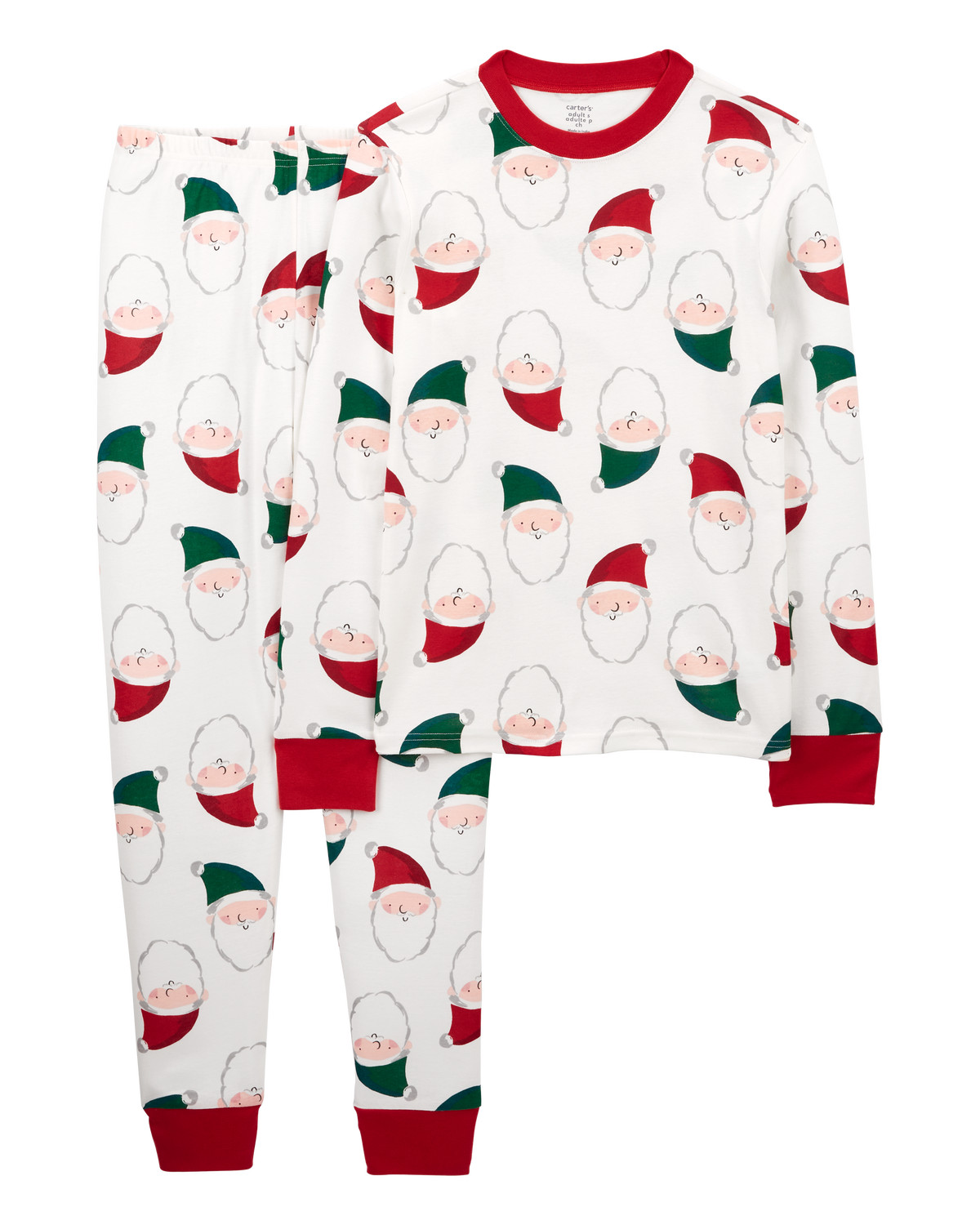 Adult 2-Piece Santa 100% Snug Fit Cotton Pajamas | Carter's Inc