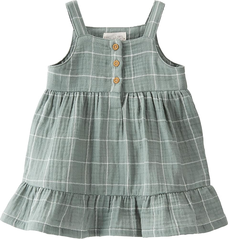little planet by carter's Baby Girls' Dress Made with Organic Cotton | Amazon (US)