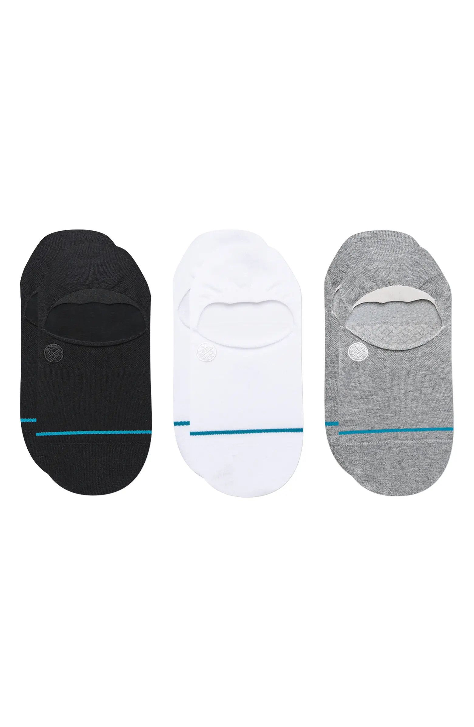 Icon Assorted 3-Pack No-Show Socks | Nordstrom