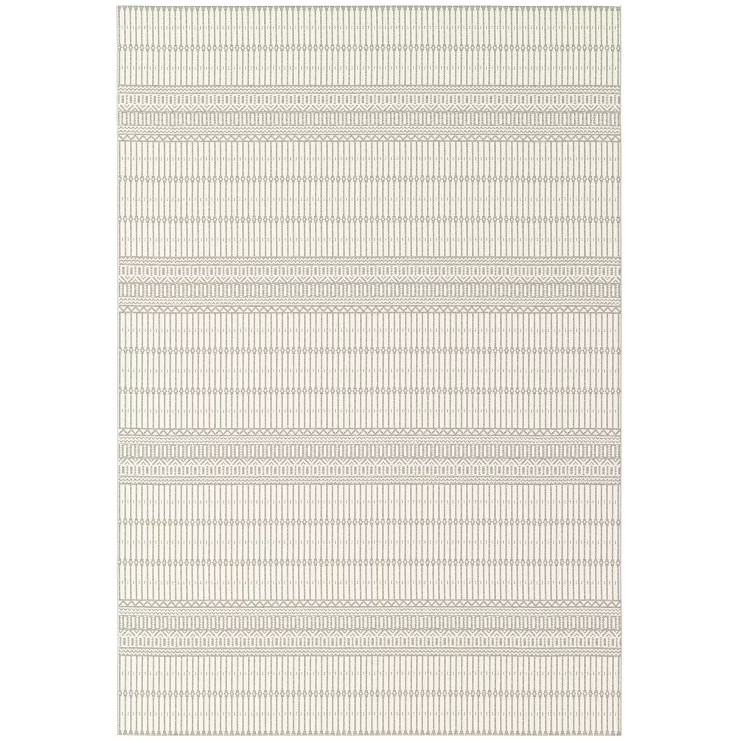 Stripe Outdoor Rug Gray - Threshold™ | Target