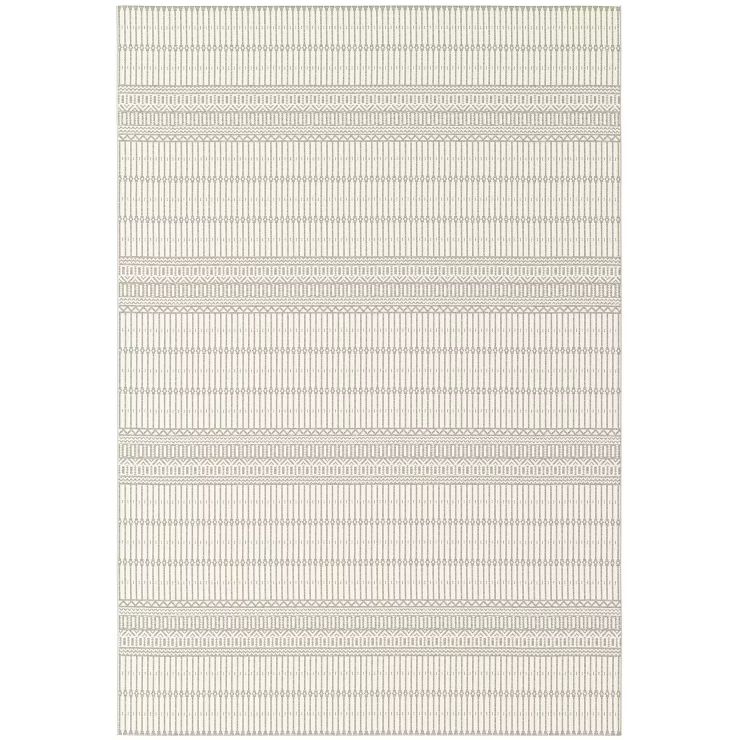 Stripe Outdoor Rug Gray - Threshold™ | Target