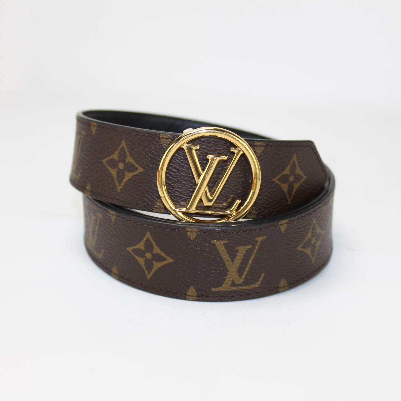 Circle LV Reversible Epi Leather and Monogram | Keeks Designer Handbags