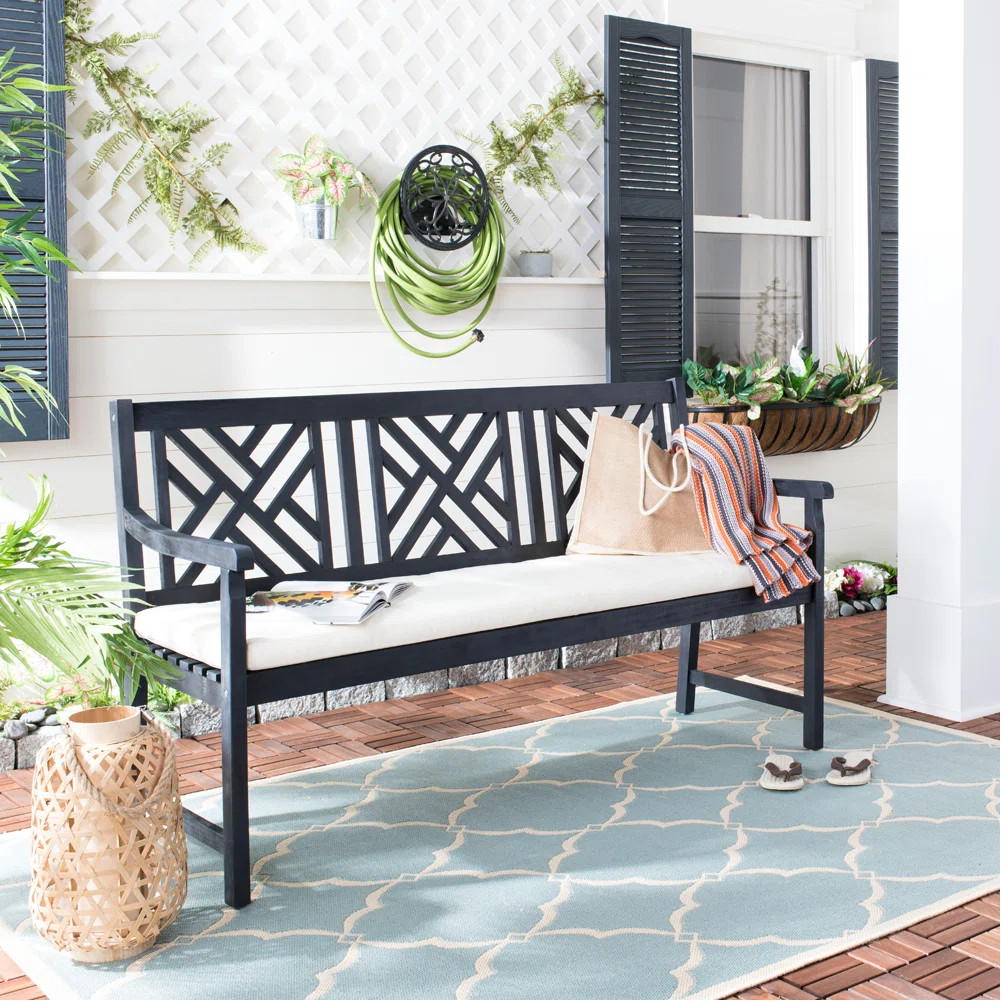 Stanwich Solid Wood Acacia Outdoor Bench | Wayfair North America