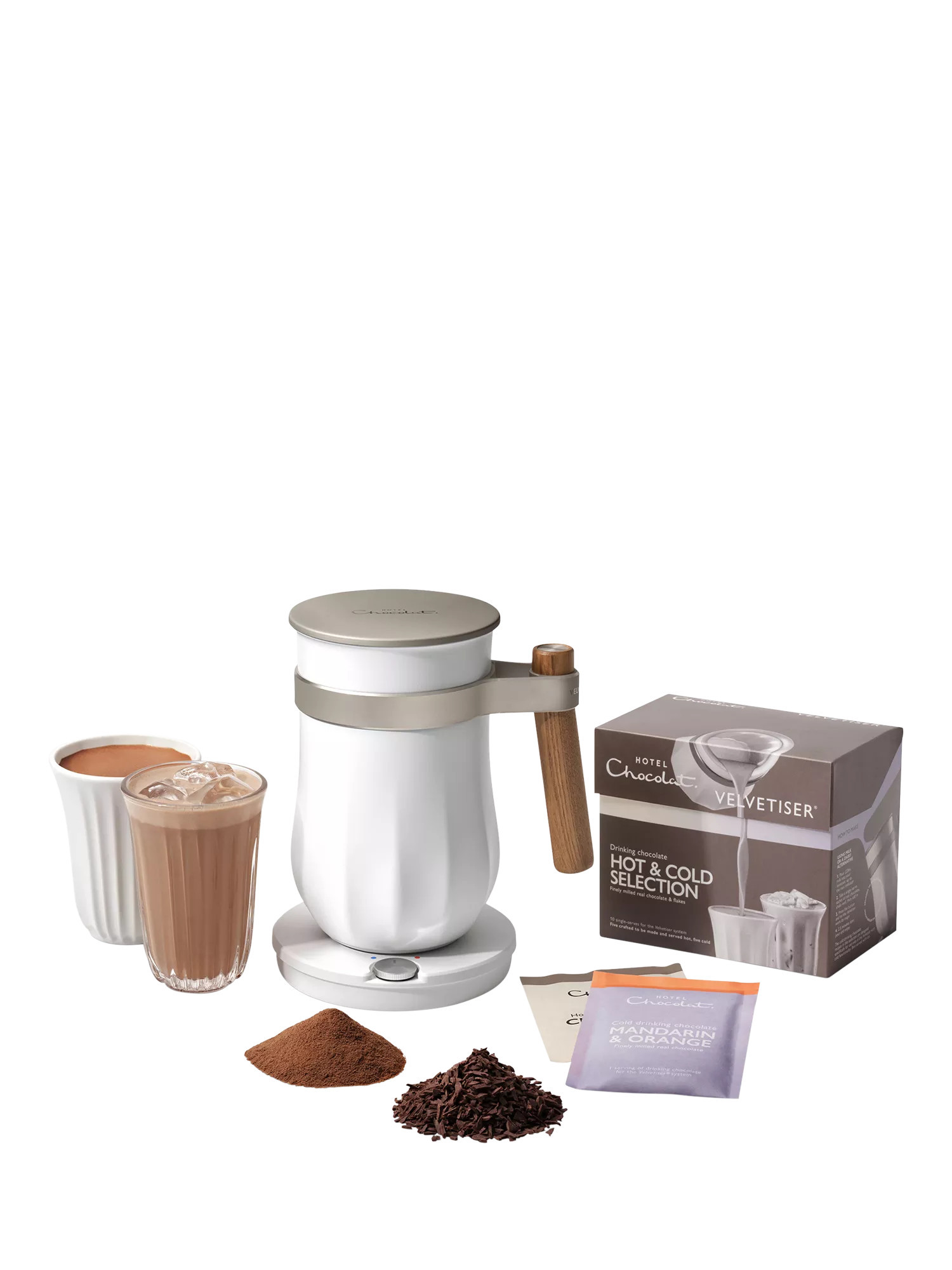 Hotel Chocolat Velvetiser, Chalk | John Lewis (UK)