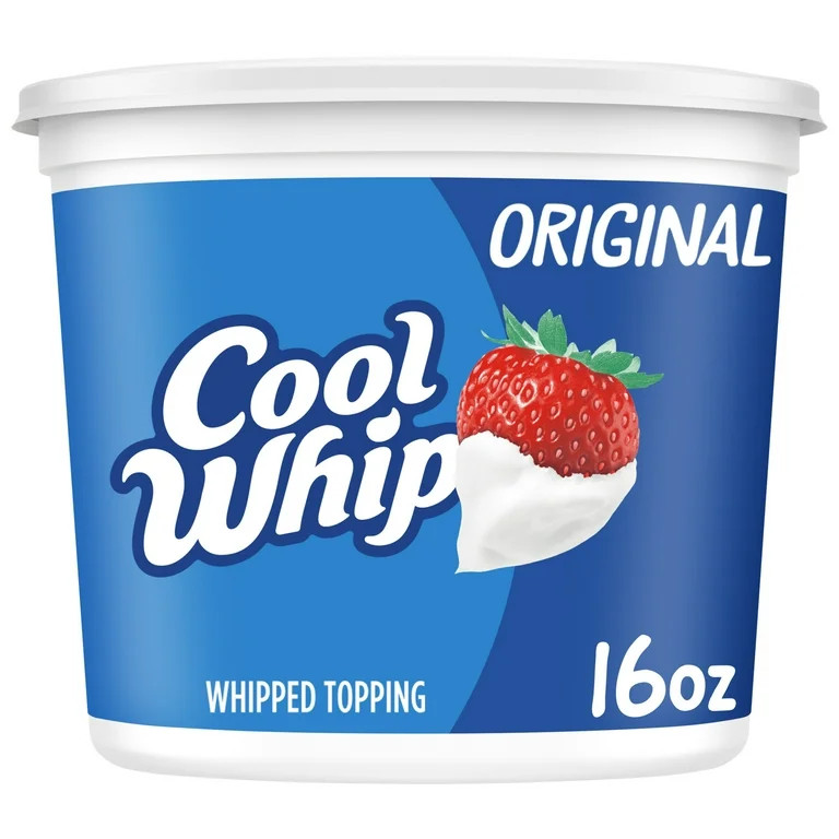 Cool Whip Original Whipped Cream Topping, 16 oz Tub - Walmart.com | Walmart (US)