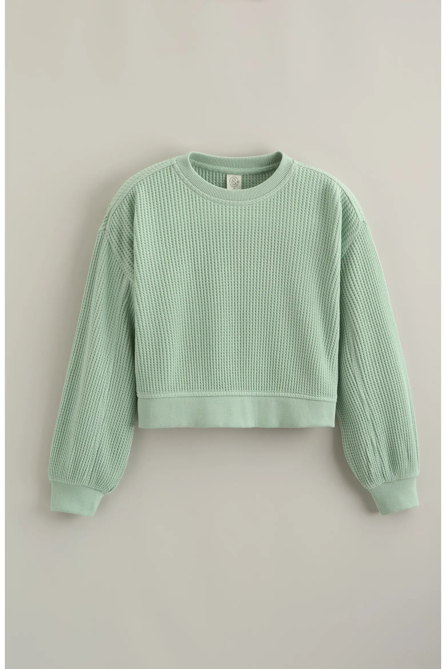 Kids' Cozy Waffle Sweatshirt | Nordstrom