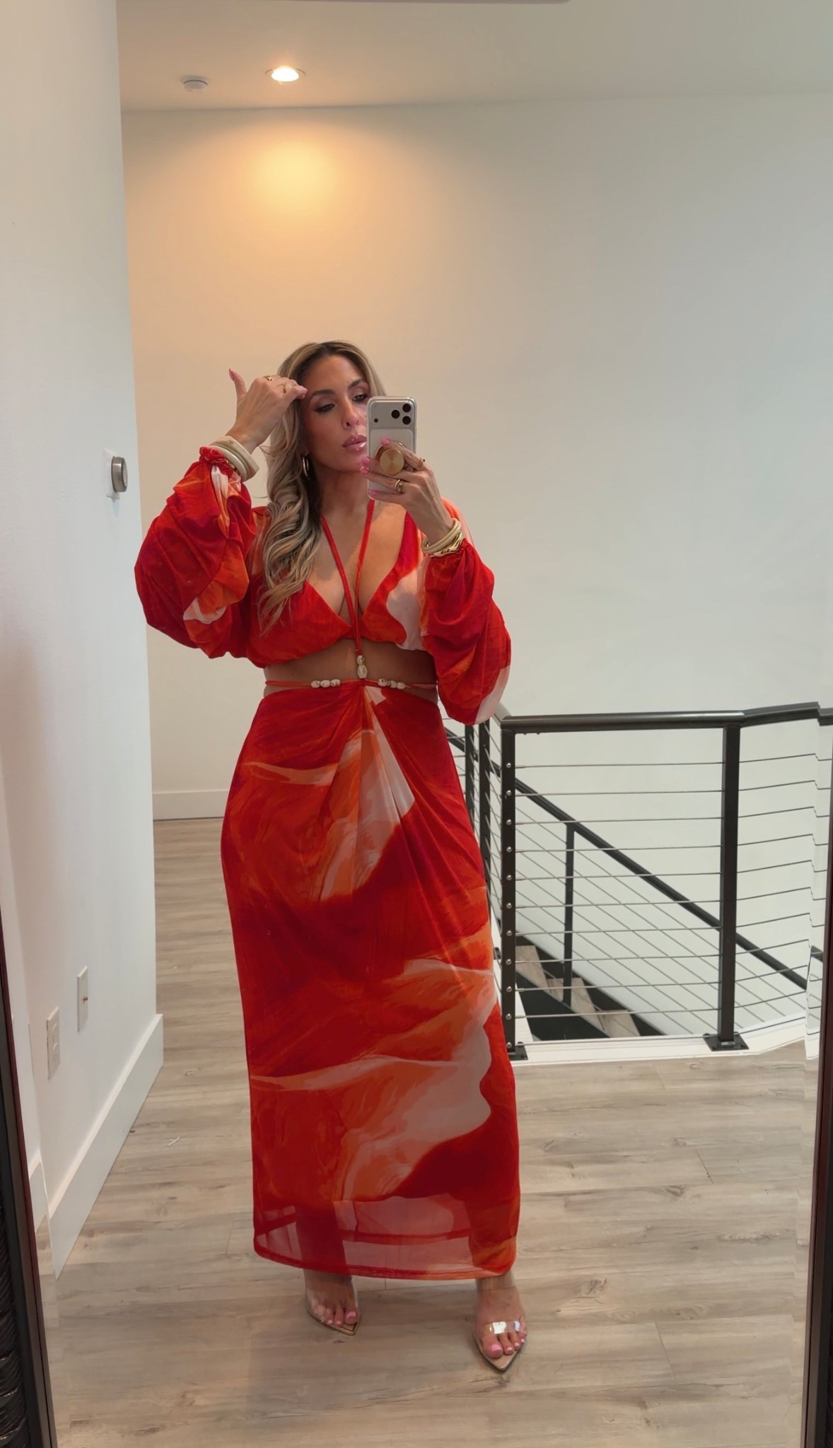 gorg set sold separately size L in. both pieces size L (stretchy size down runs big) 
If they don’t have your size on my ShopMy, there is links to jlux

The sticky bra works pretty decent. I got the size large. it is veryyyy sticky and sticks to your skin and sticks to the top. It did not hurt to remove. 

I wore two different heels by accident. One was my trusty  Amazon heels and the other are the pillowwalk from Aldo. I can’t link them here, but I will say the Amazon is more comfortable.

#LTKMidsize #LTKTall #LTKootd