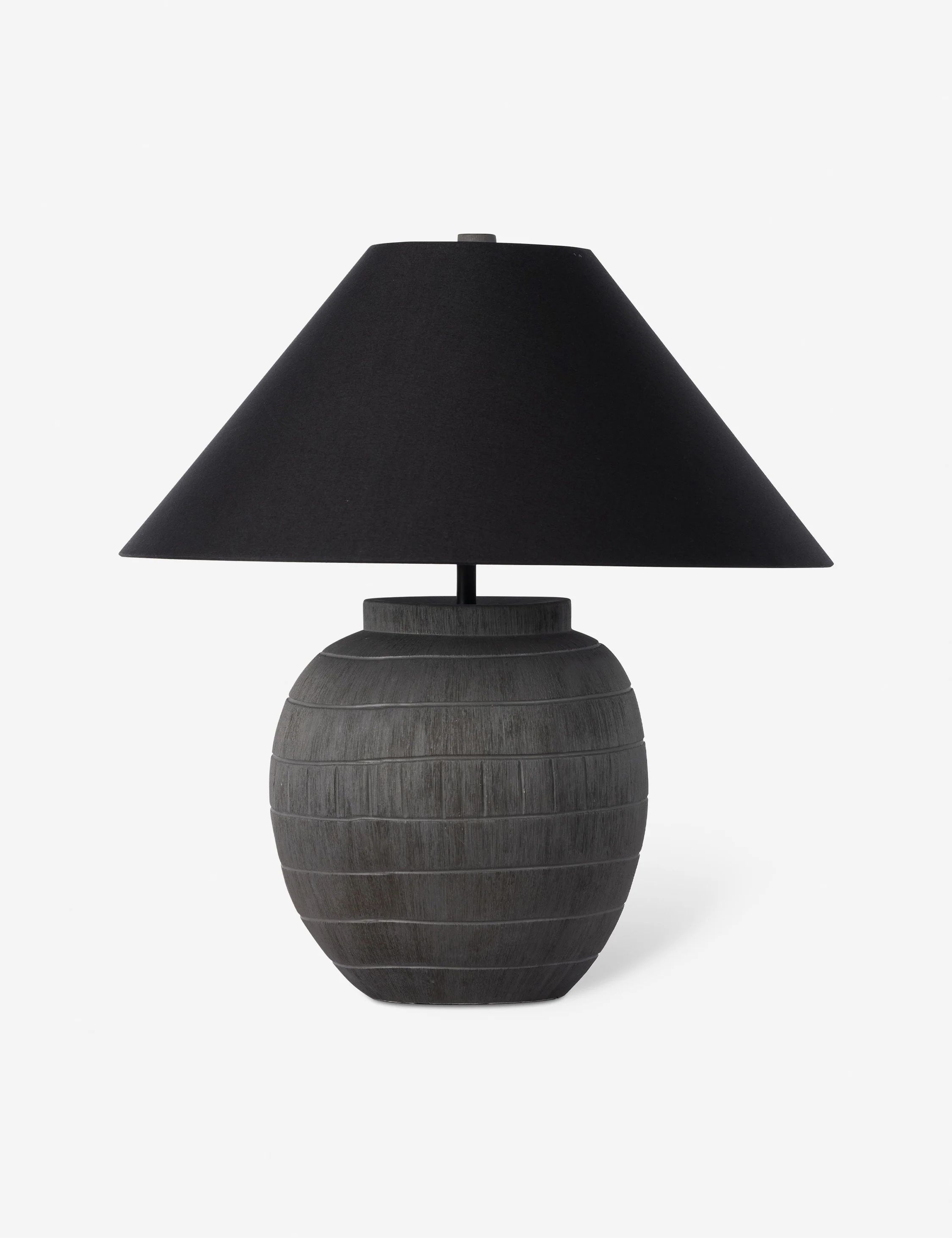 Abreana Table Lamp, Black | Lulu and Georgia 