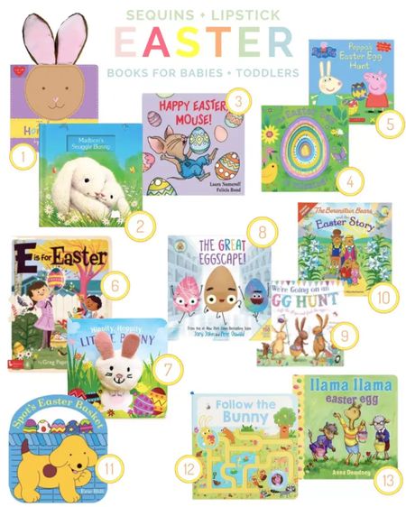 There are SO MANY cute Easter books to fill your littles ones basket with or create an Easter library!

#LTKSeasonal #LTKbaby #LTKkids