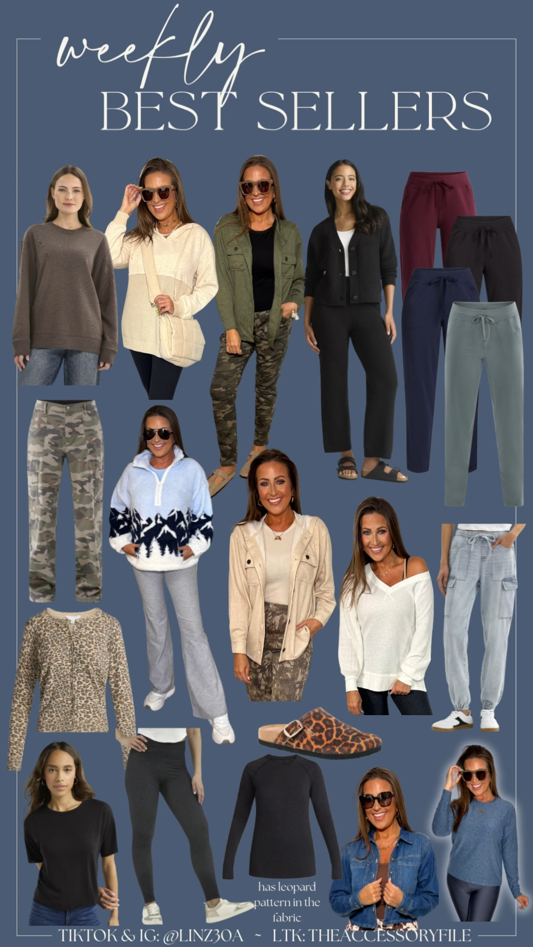 This past week’s best sellers!

Camo pants, skinny pants, cargo pants, buttercore, loungewear, casual outfits, hoodies, viral fashion, clogs, fall shoes, cardigans, leggings, fall basics, fall fashion, fall outfits, thermal tees, plush pullovers, fleece pullover, sherpa pullover, sweatshirt 

#LTKSeasonal #LTKFindsUnder50 #LTKShoeCrush