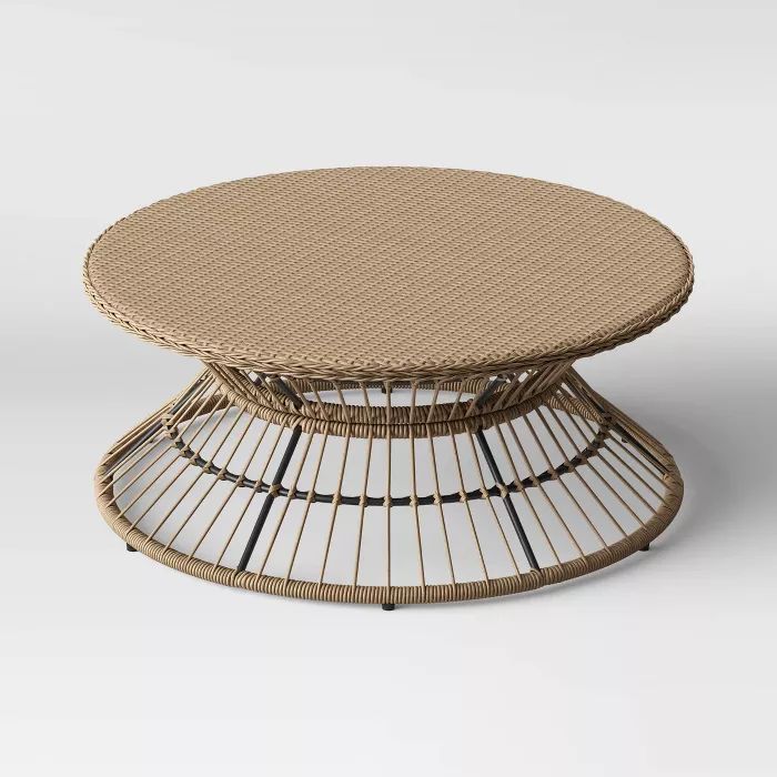 Martii Rattan Patio Coffee Table - Natural - Project 62™ | Target