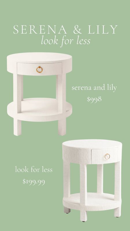 We love Serena and Lily’s style, but it’s not always within budget.  I love to take inspiration and recreate their style for less.  This round, white accent table will elevate any space instantly!

Serena and Lily, look for less, save or splurge, side table, accent table, nightstand, coastal vibe, raffia, lake house, design inspo 


#LTKstyletip #LTKhome
