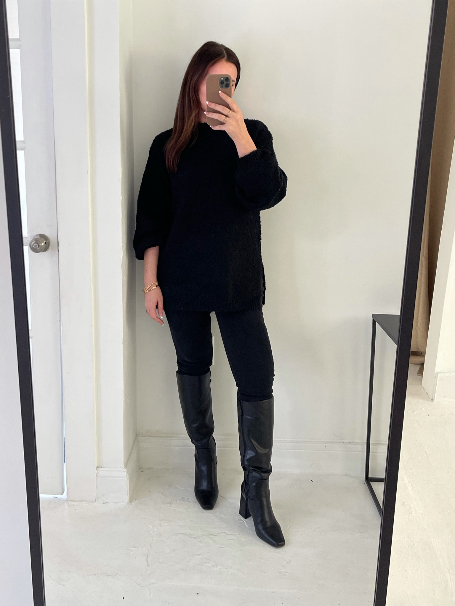 Comfortable work day outfit 
 
Sweater is from www.shopdescendant.com (similar linked)