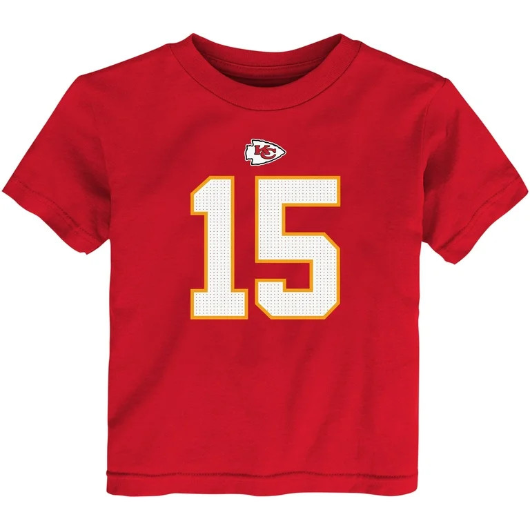 Toddler Nike Patrick Mahomes Red Kansas City Chiefs Player Name & Number T-Shirt | Walmart (US)