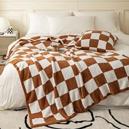 40% off right now! Ultra Soft Cozy Checkerboard Grid Fluffy Microfiber Knitted Throw Blanket Lightweight Checkered Bed Blanket for Sofa Couch Bed

Lots of beautiful colors available 

#homedecor #throwblanket #checkeredblanket #amazonfinds #salealert

#LTKFind #LTKsalealert #LTKhome