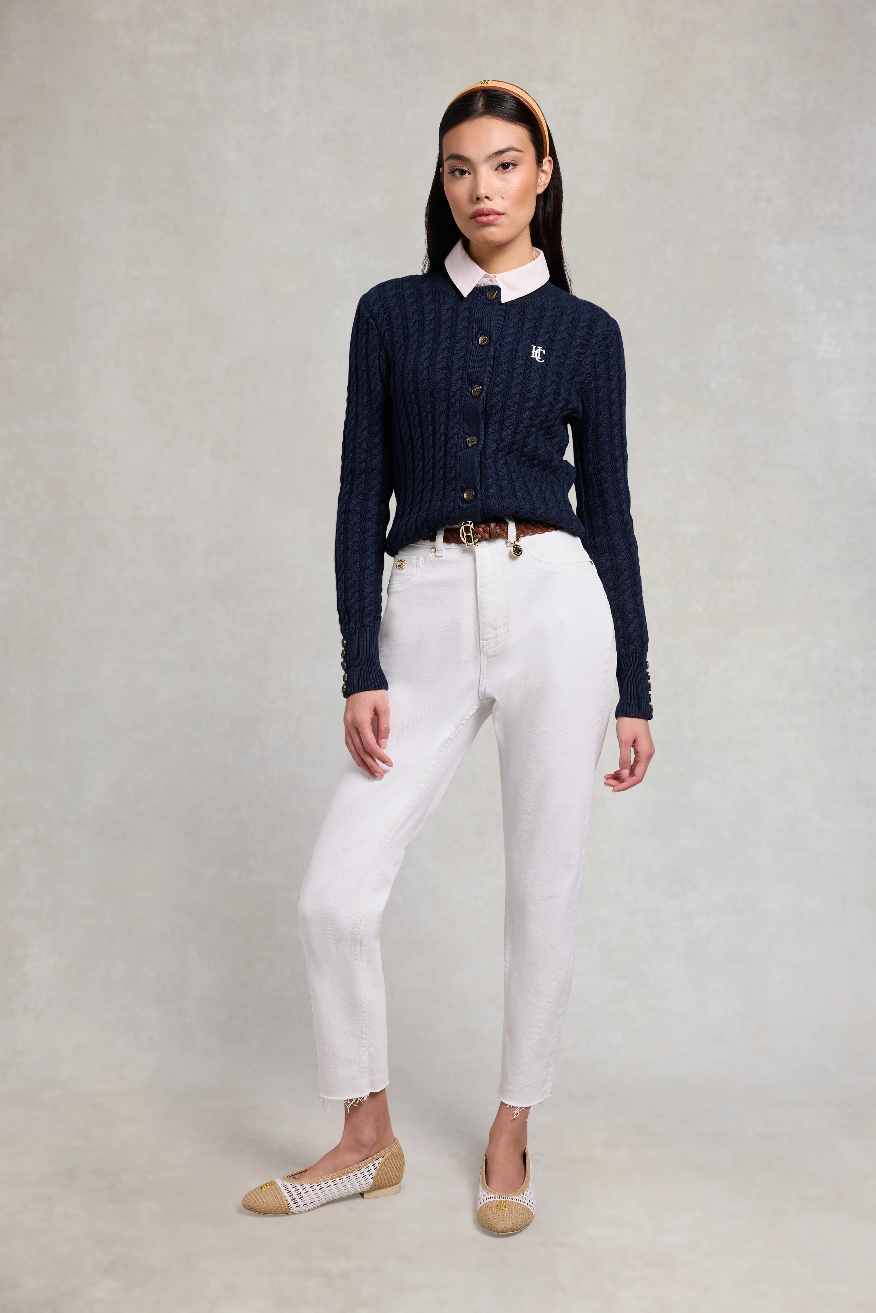 Cotswold Cardigan (Ink Navy) | Holland Cooper