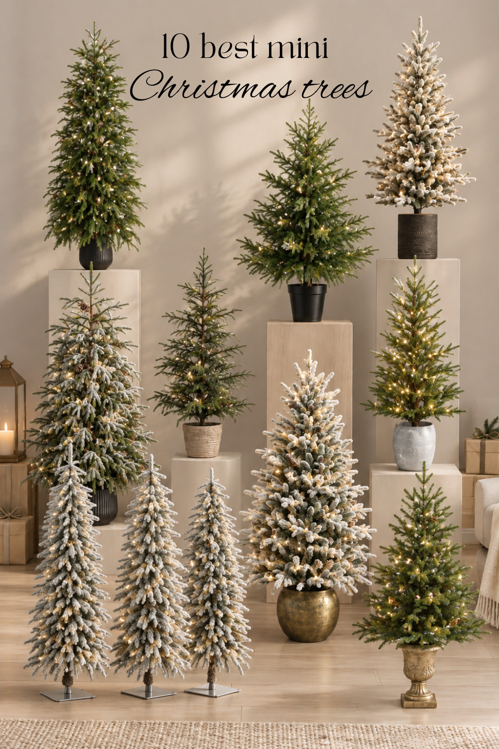 ✨ Christmas tree season is officially here! I rounded up some of my favorite flocked + faux Christmas trees to add that cozy, collected look to your home. 🌲🤍

Whether you need a little tabletop tree or a statement tree for an entryway, there are so many pretty options here!

Tap the link to shop all of these Christmas trees! 🎄✨ 

 #LTKSeasonal #LTKHome #LTKSaleAlert