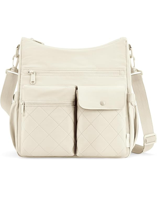 BAGSMART Crossbody Bags for Women Shoulder Bag Lightweight Nylon Purse Tote Handbag Organizer wit... | Amazon (US)