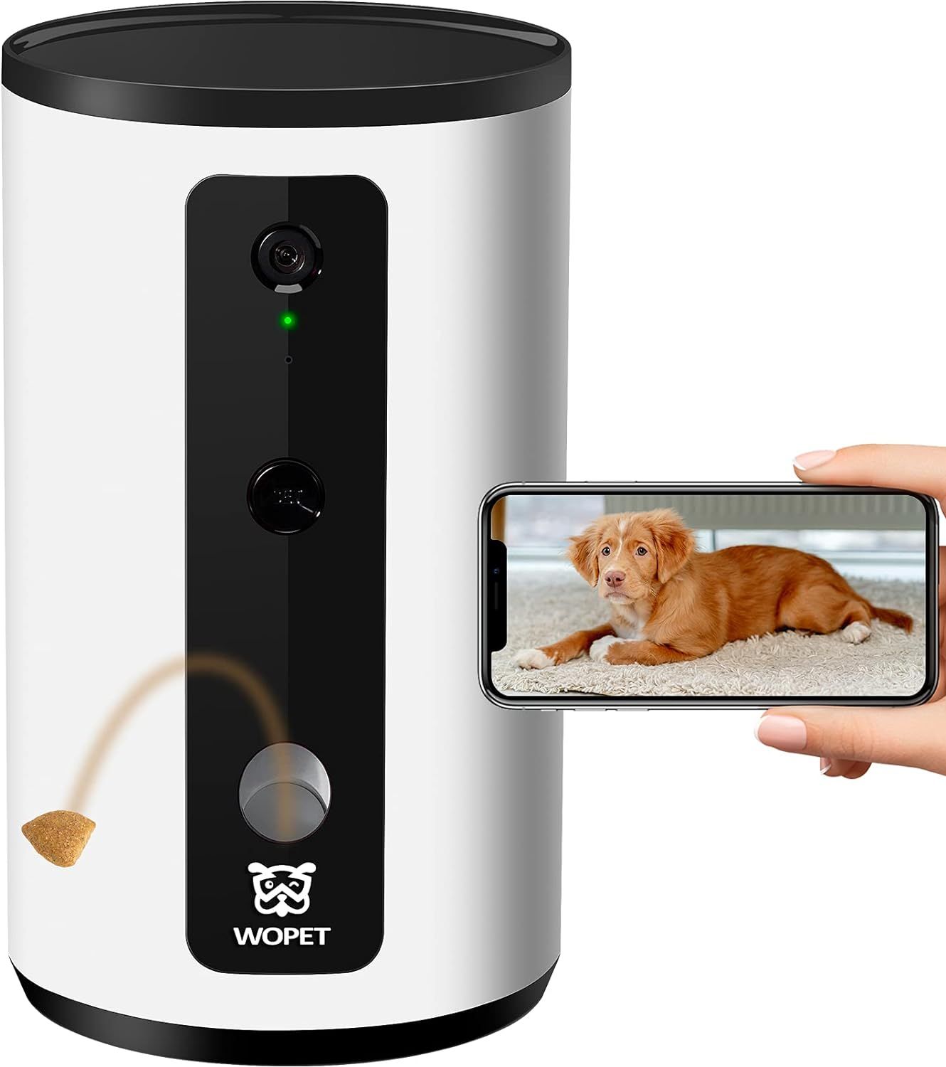 WOpet Smart Pet Camera:Dog Treat Dispenser, Full HD WiFi Pet Camera with Night Vision for Pet Vie... | Amazon (US)