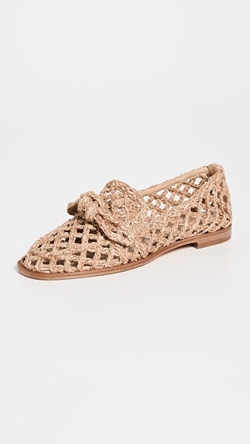 Clarita Raffia Loafers | Shopbop