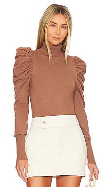 L'Academie Larra Sweater in Camel from Revolve.com | Revolve Clothing (Global)