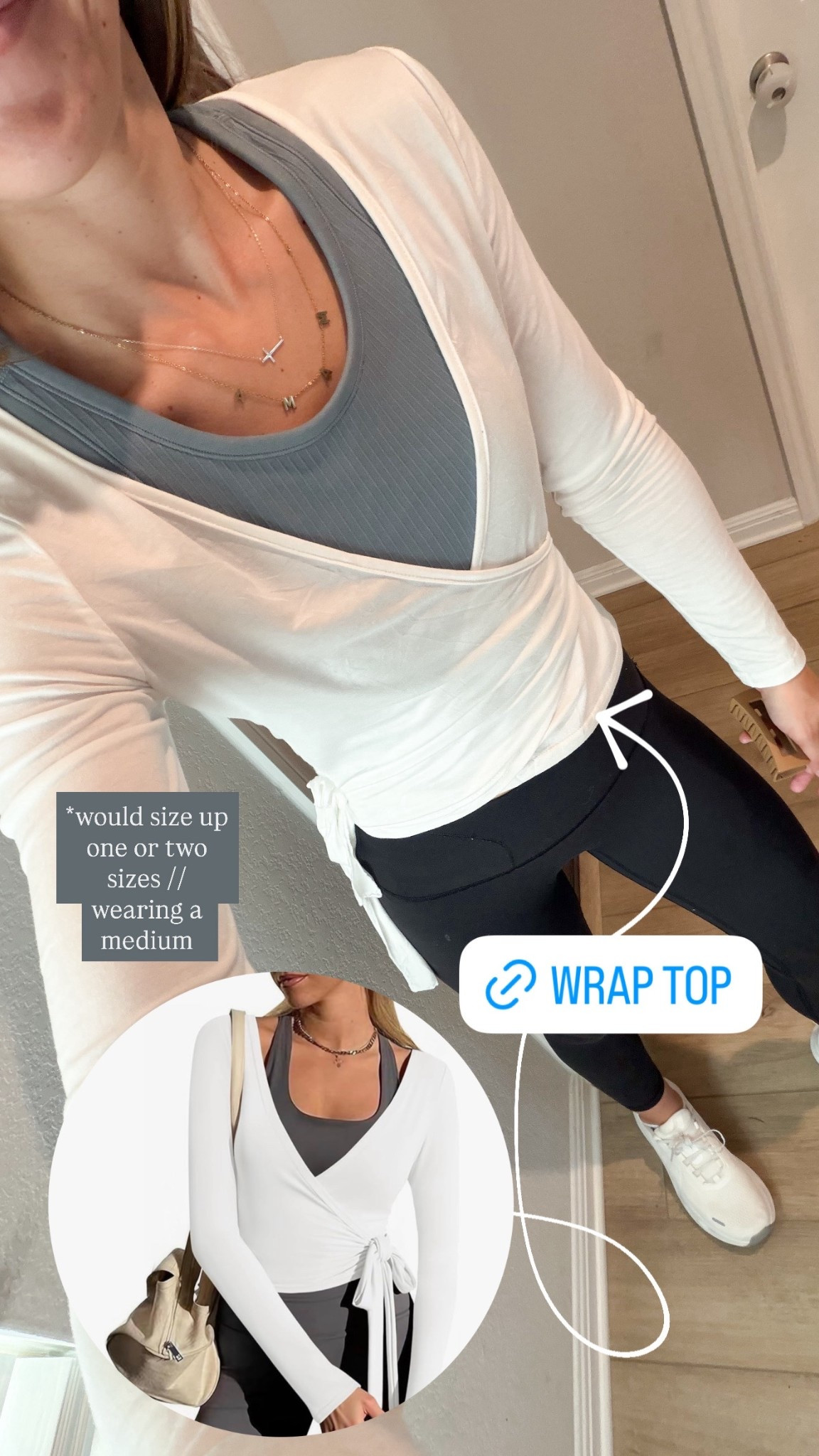 Today’s ootd 
-
wrap top, Pilates, Pilates outfit, sahm style, activewear 

#LTKootd #LTKfitnessgoals