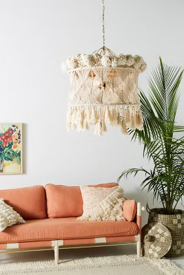 Macrame Chandelier | Anthropologie (US)