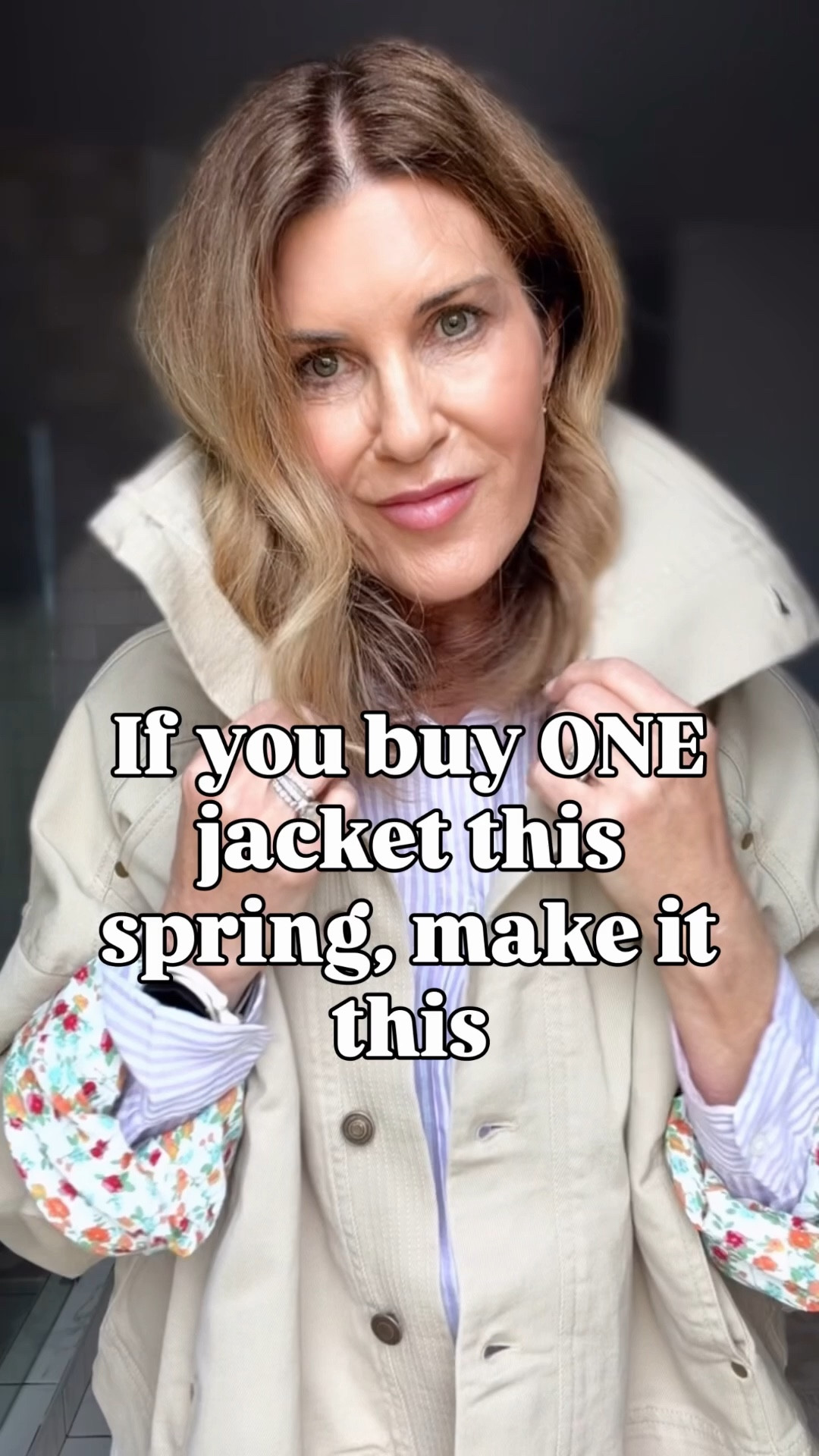 Spring dressing, but make it effortless 🌿

This funnel neck utility jacket is that perfect in-between layer—polished enough to elevate, casual enough to throw on and go. I’ve already worn it on repeat (and it’s only just warming up). I’m in a small 

If your closet needs one easy upgrade this season… this is it.

#SpringStyle #Over50Style #EverydayOutfits #EffortlessStyle #WardrobeStaples