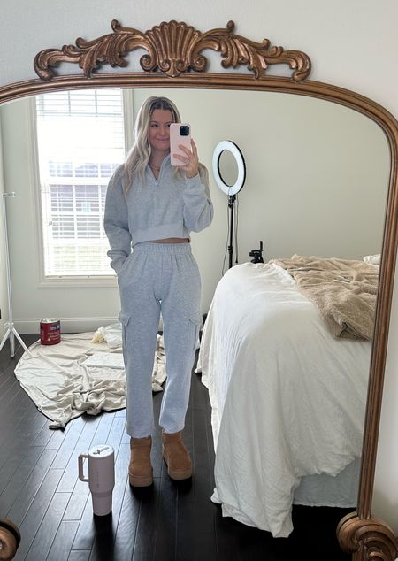 Cozy little Saturday fit 

#LTKfitness #LTKU #LTKSeasonal #athleticoutfit #cozyoutfit #springoutfit #uggsoutfit #traveloutfit #amazonfinds #shein #sweatsuit #twopieceset #pearlnecklace 

#LTKtravel #LTKfindsunder50 #LTKstyletip