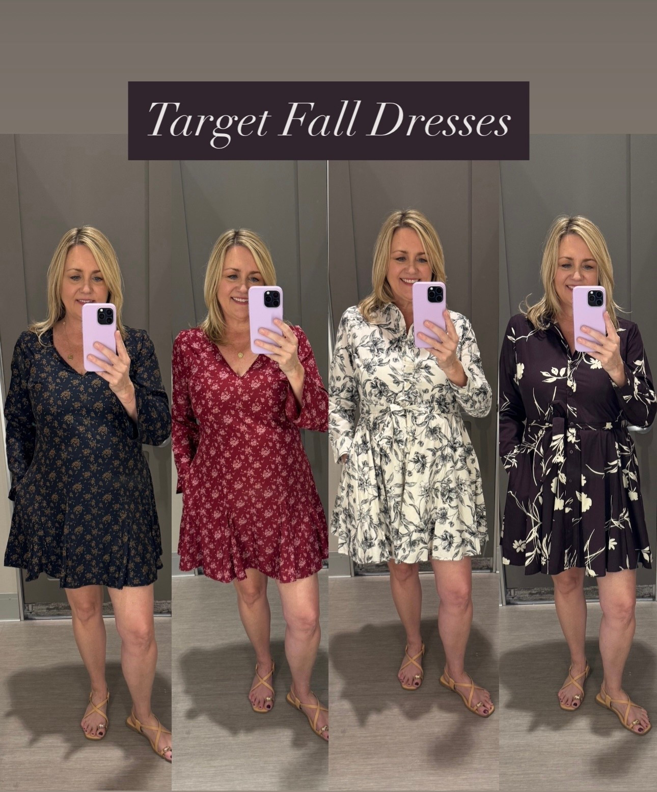 Cute and affordable Dresses for fall photos, Thanksgiving and fall events. 

#LTKHoliday #LTKSeasonal #LTKMidsize