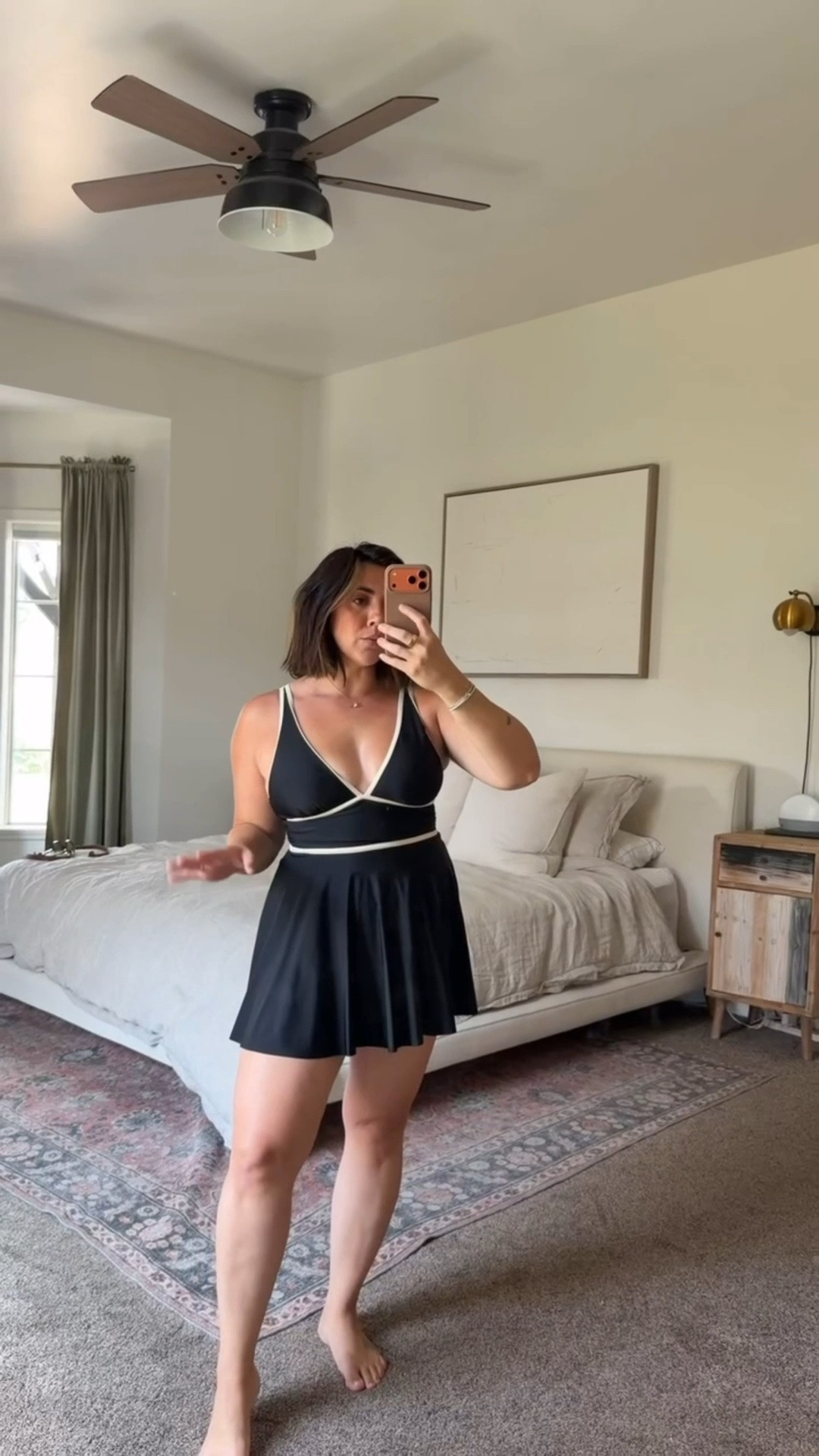 A swim dress is such a summer hack.. bloat friendly, tummy smoothing & flattering. Size L for me

#LTKMidsize #LTKSeasonal #LTKSwim