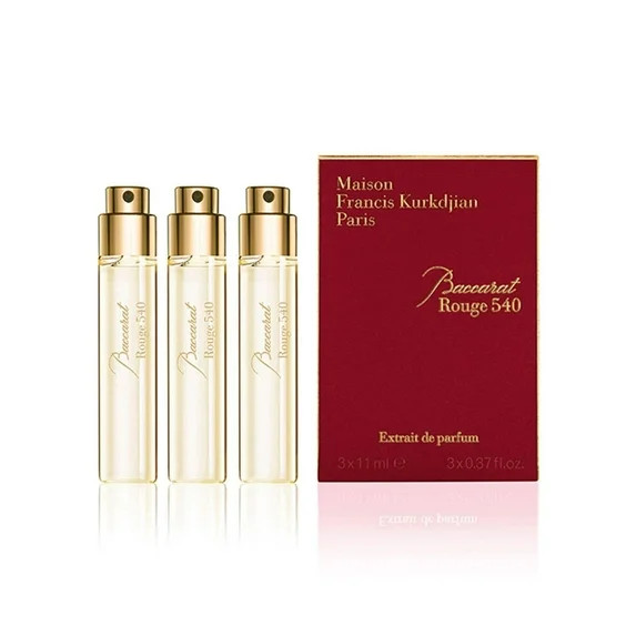 Maison Francis Kurkdjian Baccarat Rouge 540 3 Pcs Set: 3 X 0.37 OZ | Walmart (US)