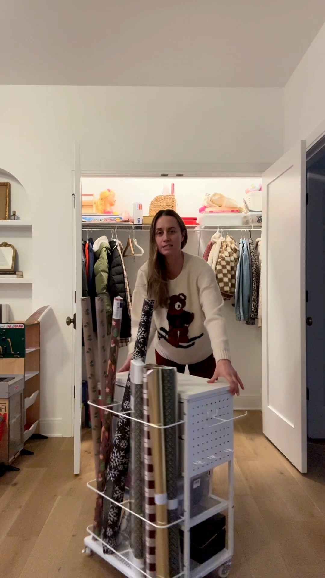 The best purchase I've ever made! A gift wrapping cart! Arrived by Wednesday! 

#LTKHoliday #LTKGiftGuide #LTKmomlife