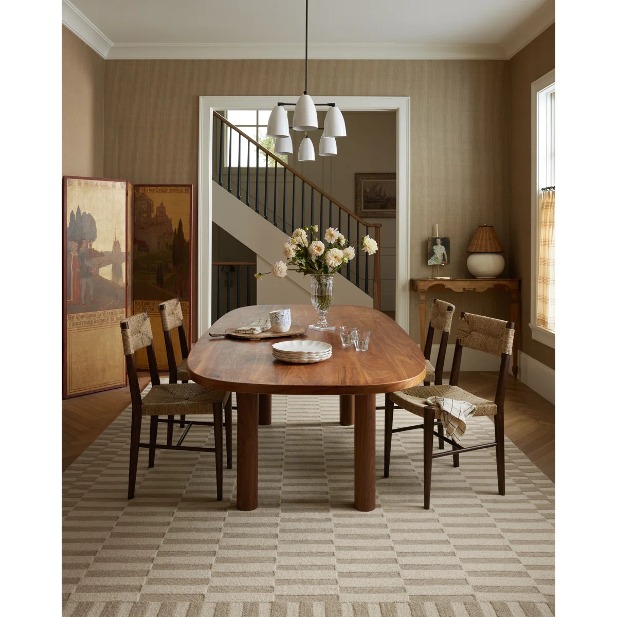 Chris Loves Julia x Loloi Bradley Ivory / Beige Area Rug | Wayfair North America
