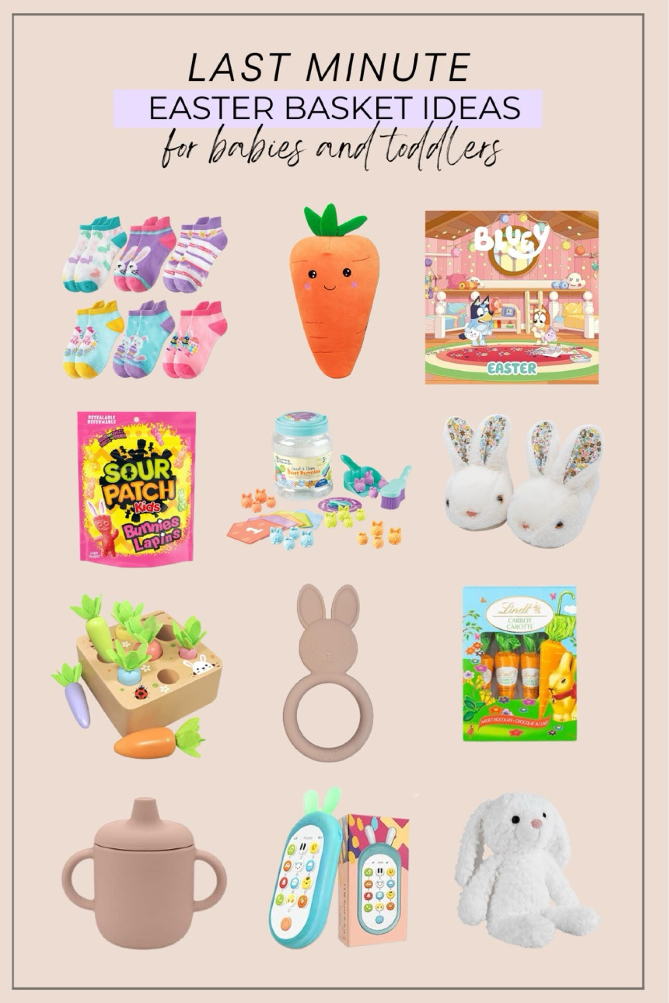 LAST MINUTE GIFT IDEAS 🐰 | Easter basket ideas for you baby or toddler from Amazon Canada 🐣✨

#LTKSeasonal #LTKkids #LTKbaby