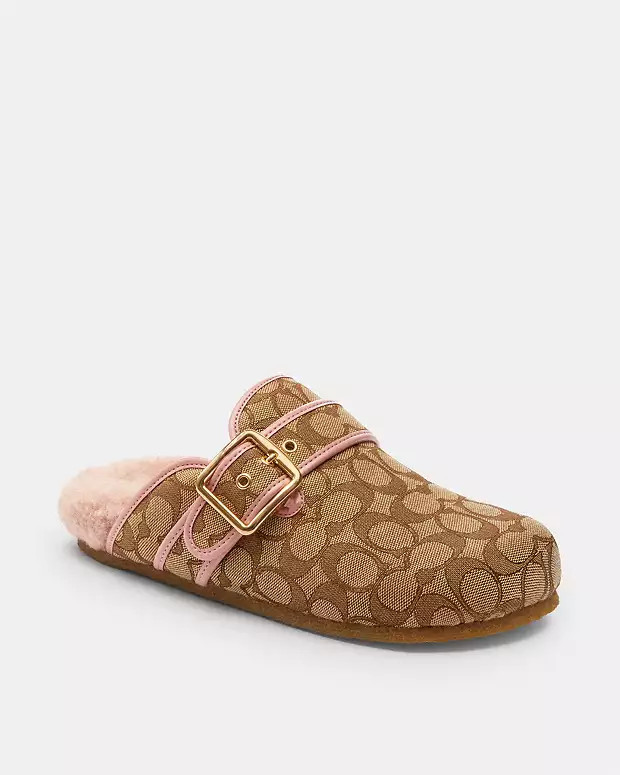 Ashton Clog In Signature Jacquard | Coach Outlet US