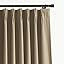 Amazon.com: Vision Home Pinch Pleated Full Blackout Curtains Linen Blended Room Darkening Window ... | Amazon (US)