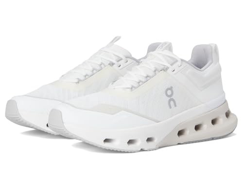 On Women's Cloudnova X Sneaker, White/Glacier, 10.5 | Amazon (US)