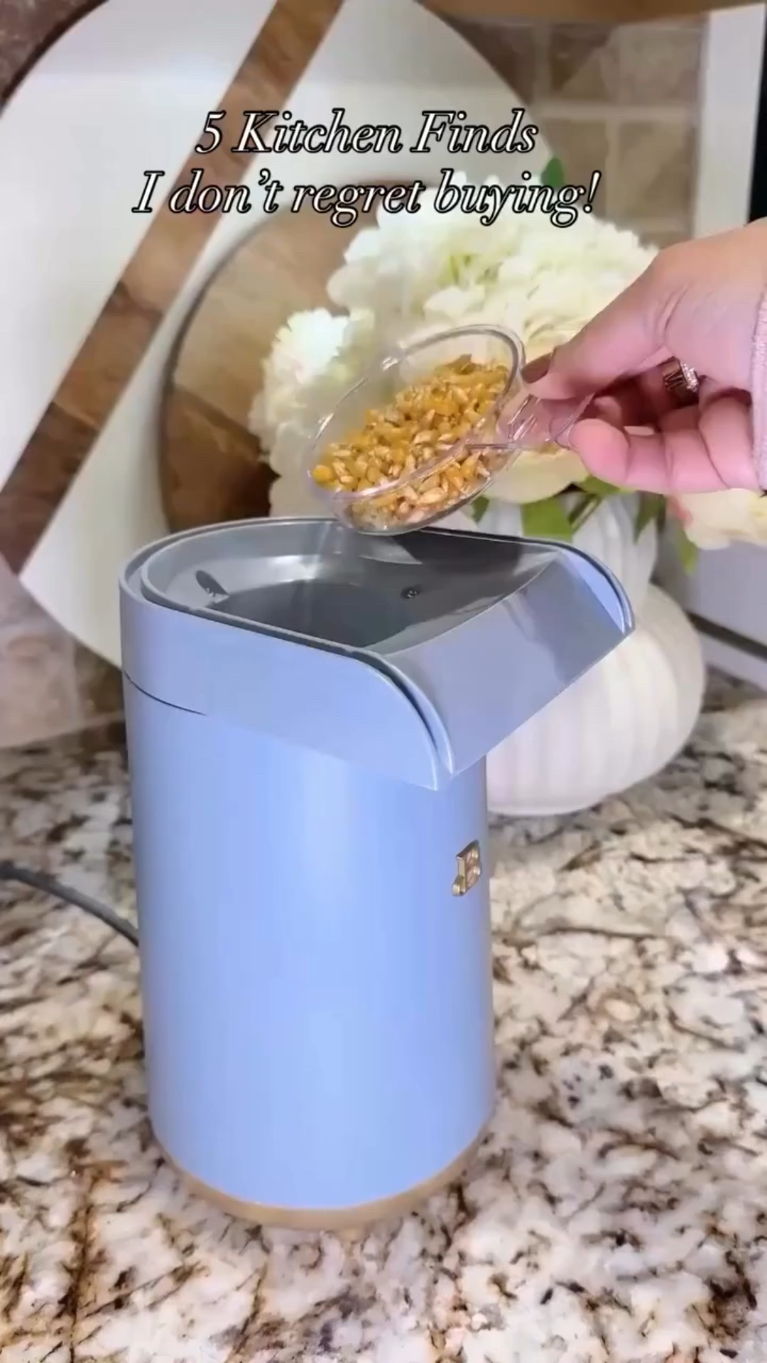 zero regret kitchen finds - I use these kitchen finds almost everyday especially with kids being home the waffle maker and the popcorn maker is used daily by the kids!! 
All of these are beautiful white and gold - and don’t look bad on the counters :) and very budget friendly too! 
@walmart #walmarthome 

#LTKFallSale 



#liketkit 
@shop.ltk
https://liketk.it/5pqc4

#liketkit 
@shop.ltk
https://liketk.it/5txSg

