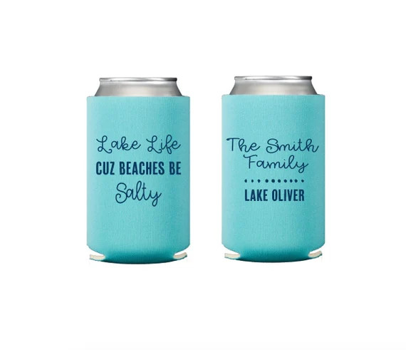 Lake Life Can Cooler Lake Trip Can Cooler Lake House Hugger | Etsy | Etsy (US)