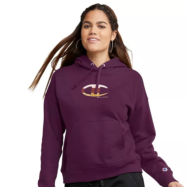 Women's Champion® Powerblend Fleece Boyfriend Sweatshirt | Kohl's