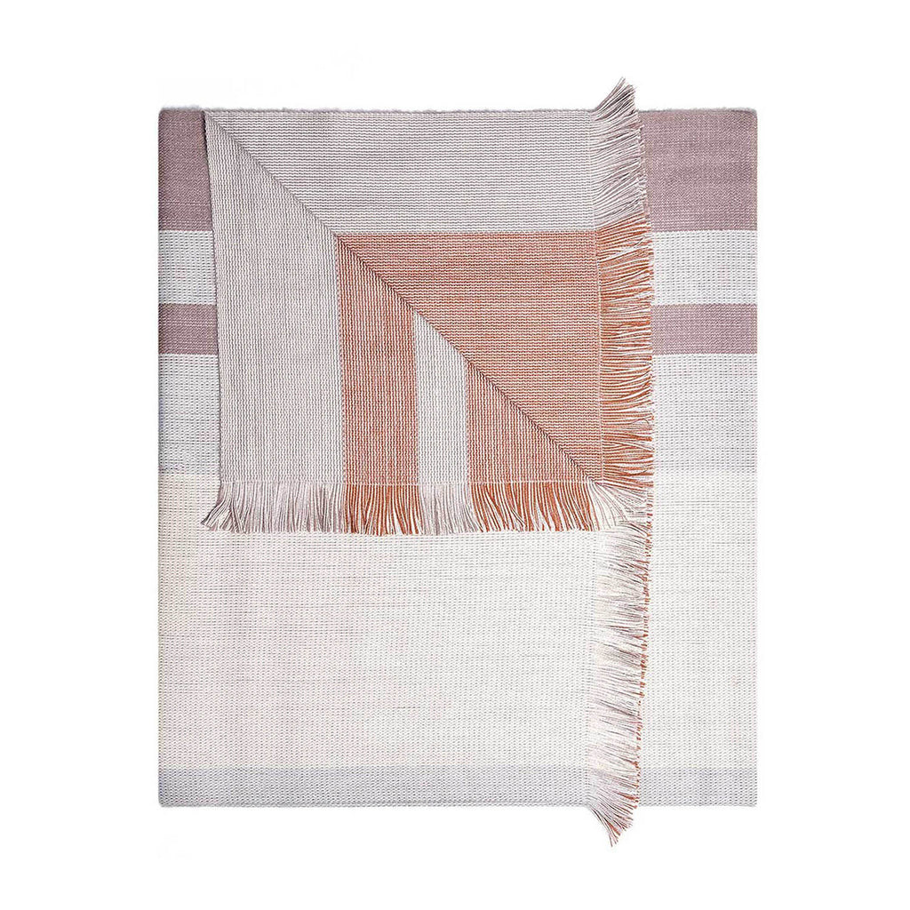 Alpaca Reversible Throw - Faded Rust | Accompany