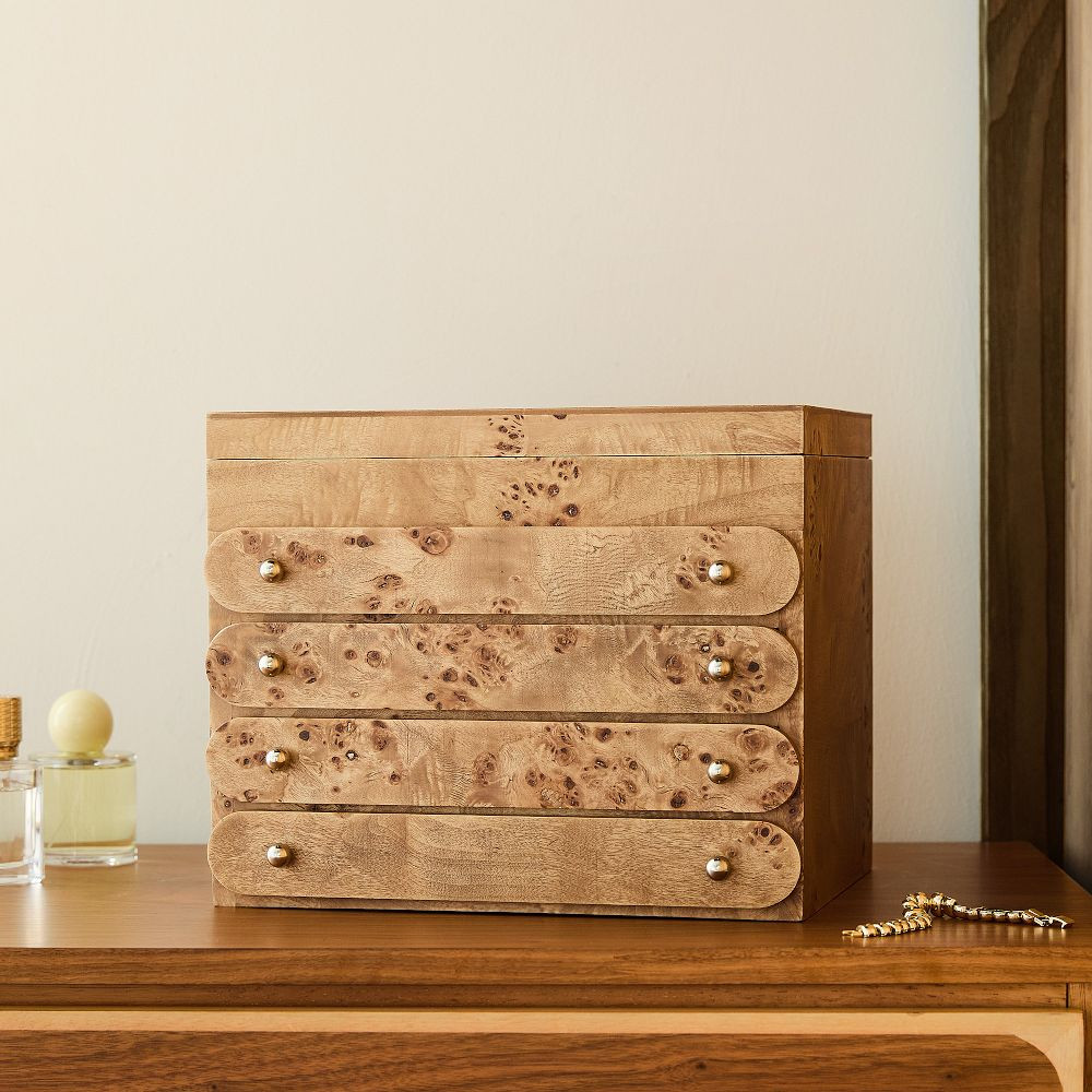 Emma Chamberlain Burl Jewelry Box | West Elm (US)