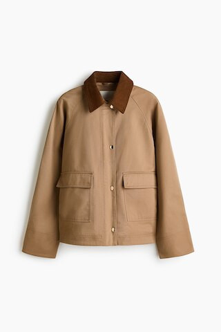 H & M - MAMA Before & After Babywearing Twill Jacket - Brown | H&M (US + CA)